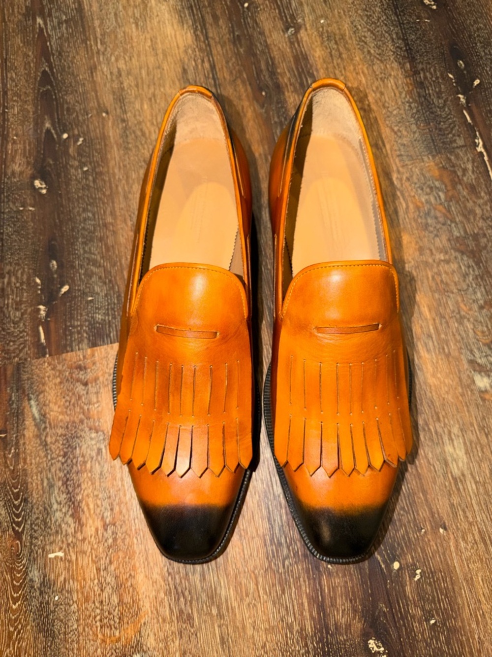 Size 11 loafer very unique and handmade - Picture 3 of 8